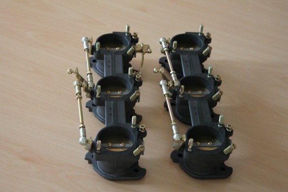 Drosselklappengehäuse Satz 43/46mm, für leistungsgesteigerte Motoren /1,02302e neu